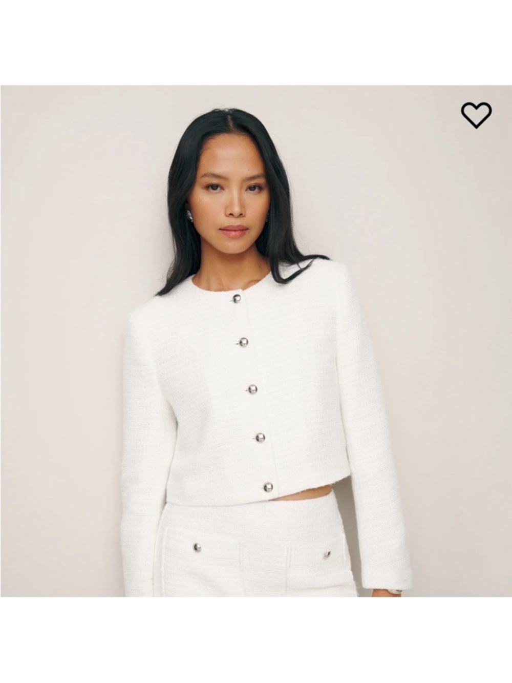 Reformation Trista Jacket and skirt set